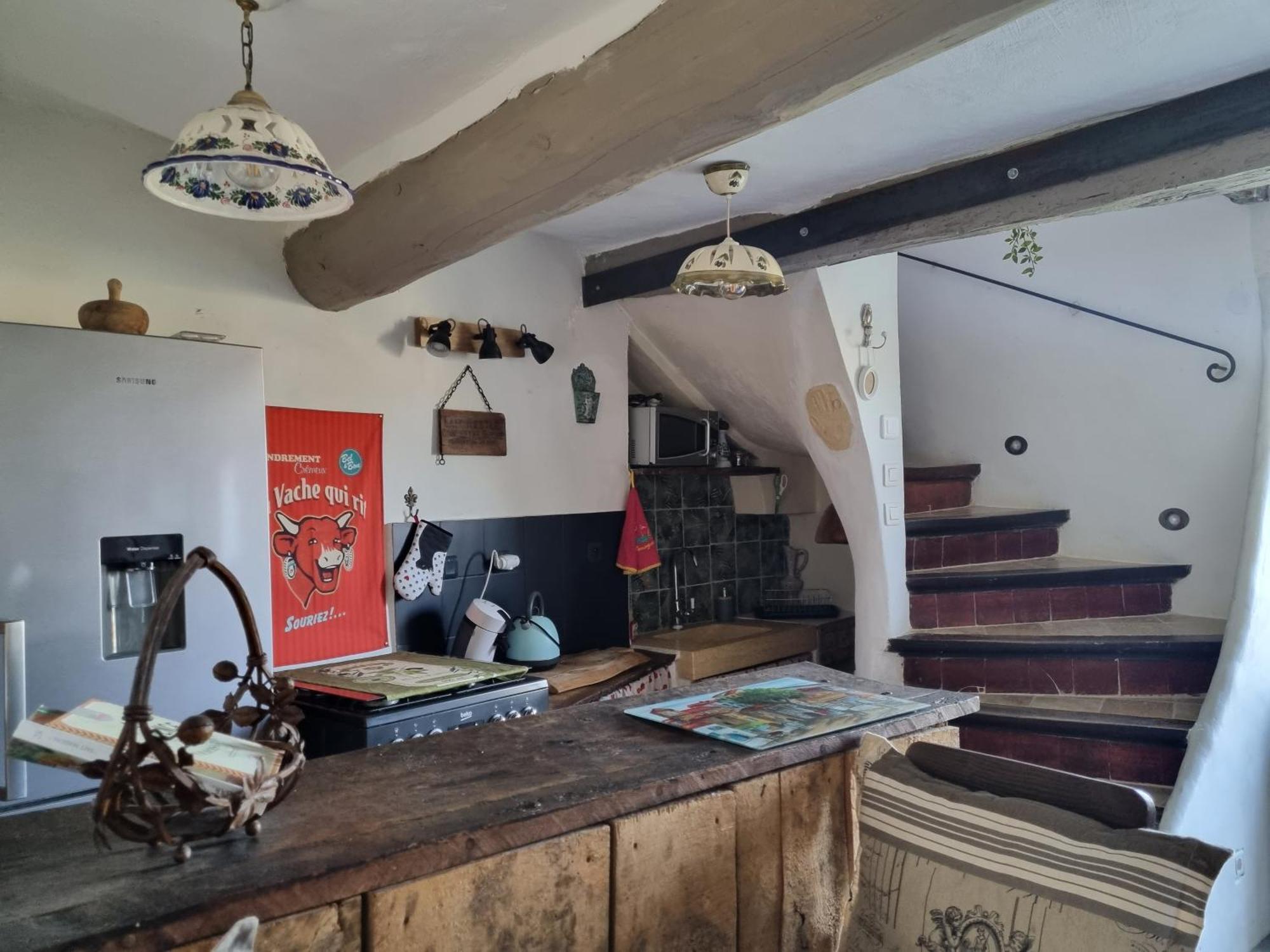 Maison Ancienne Romantique Avec Terrasse Panoramique เวซง-ลา-โรแมน ภายนอก รูปภาพ